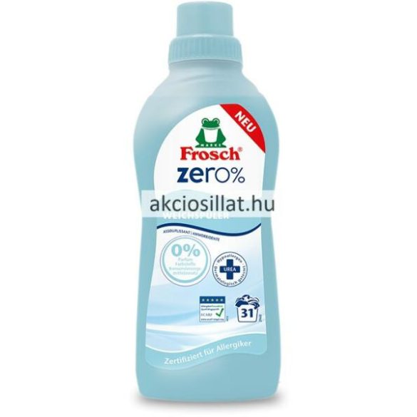 Frosch zero % öblítő ureával 750 ml