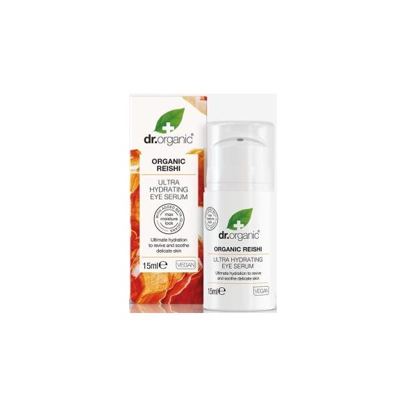 Dr.organic bio reishi gomba ultra hidratáló szemkörnyékápoló szérum 15 ml