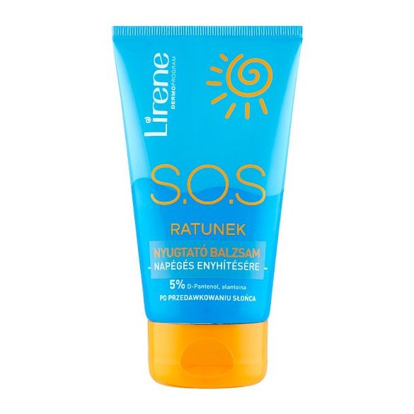 Lirene s.o.s nyugtató balzsam napégés enyhítésére 150 ml