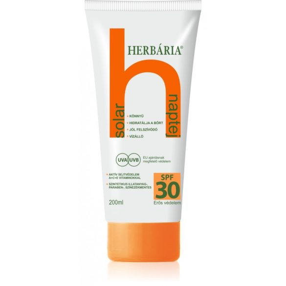 Herbária solar spf 30 naptej 200 ml