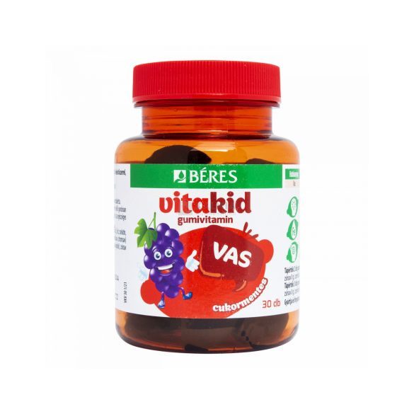 Béres vitakid vas gumivitamin 30 db