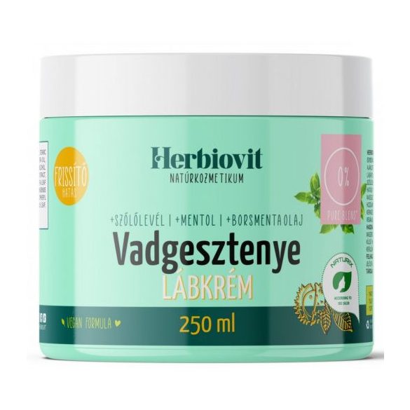 Herbiovit vadgesztenyés lábkrém 250 ml