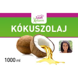   Szafi Reform Kókuszolaj - Kókuszzsír (szűrt, NEM hidrogénezett) VÖDRÖS 1 L