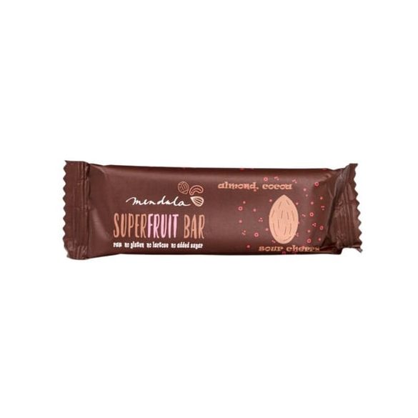 Mendula kakaós-meggyes superfruit bar 40 g