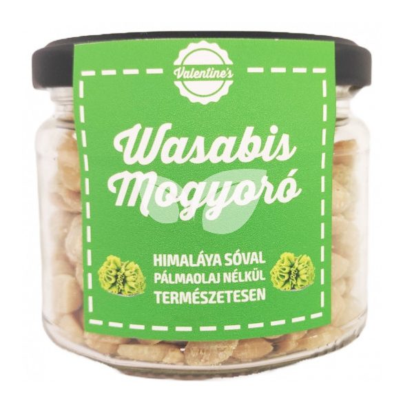 VALENTINE'S PIRÍTOTT MOGYORÓ WASABI 190G