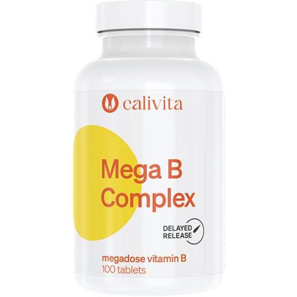 CaliVita Mega B Complex tabletta Megadózisú B-vitamin 100db