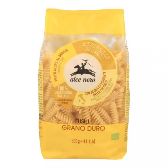 Alce Nero Bio Durum Fusilli (csavart orsó) 500g