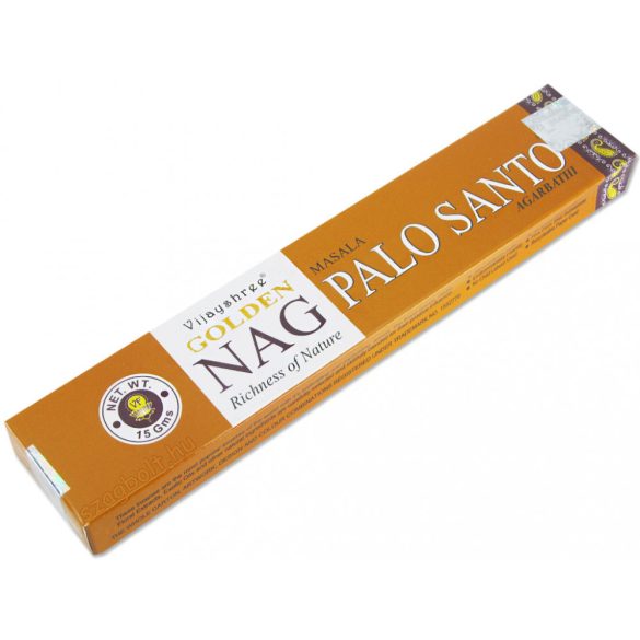 Füstölő Golden Nag Palo Santo