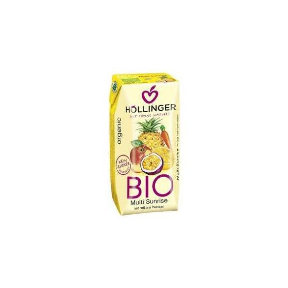 Höllinger bio multi sunrise nektár 200 ml